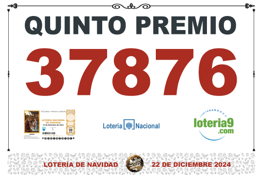 Loter?a 9 - Loter�a de Navidad 2024